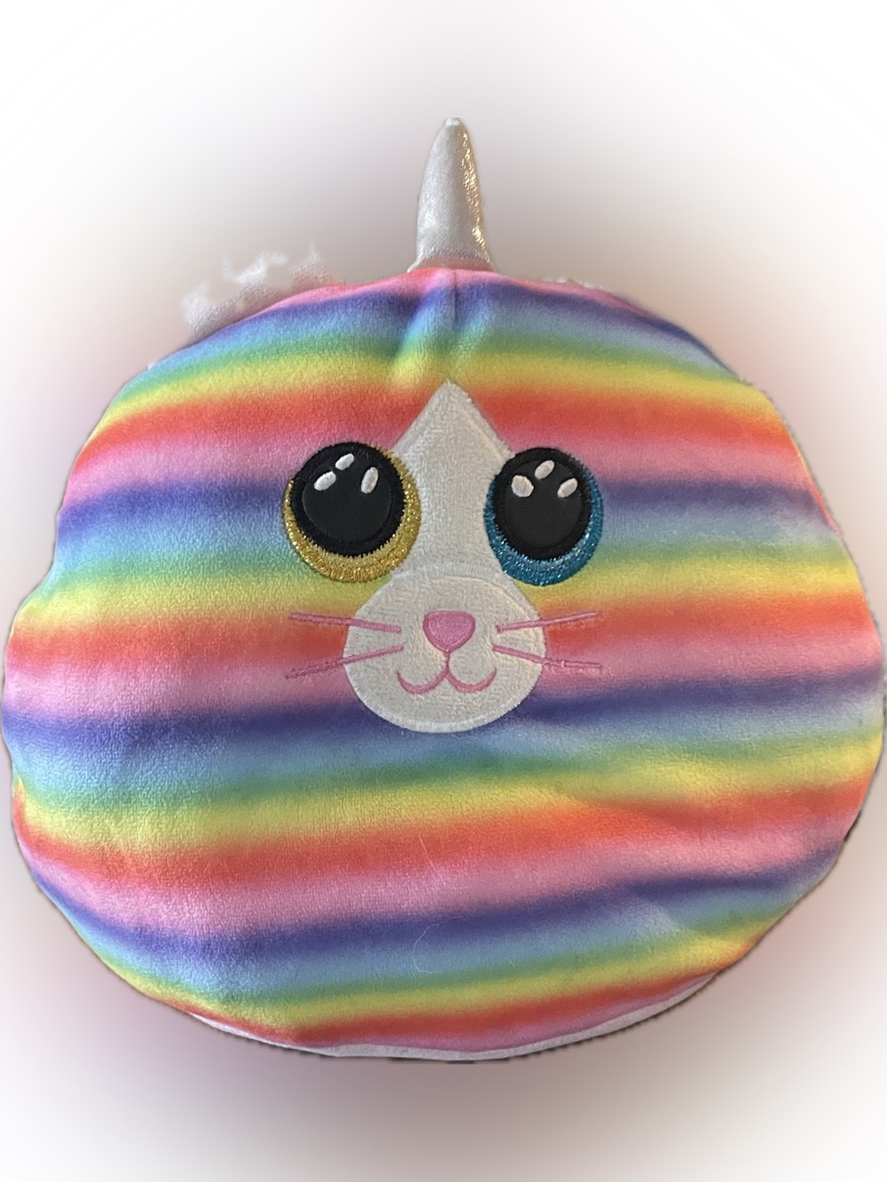 Rainbow Squishmwllow Unicorn Plush Stuffed Toy 10"